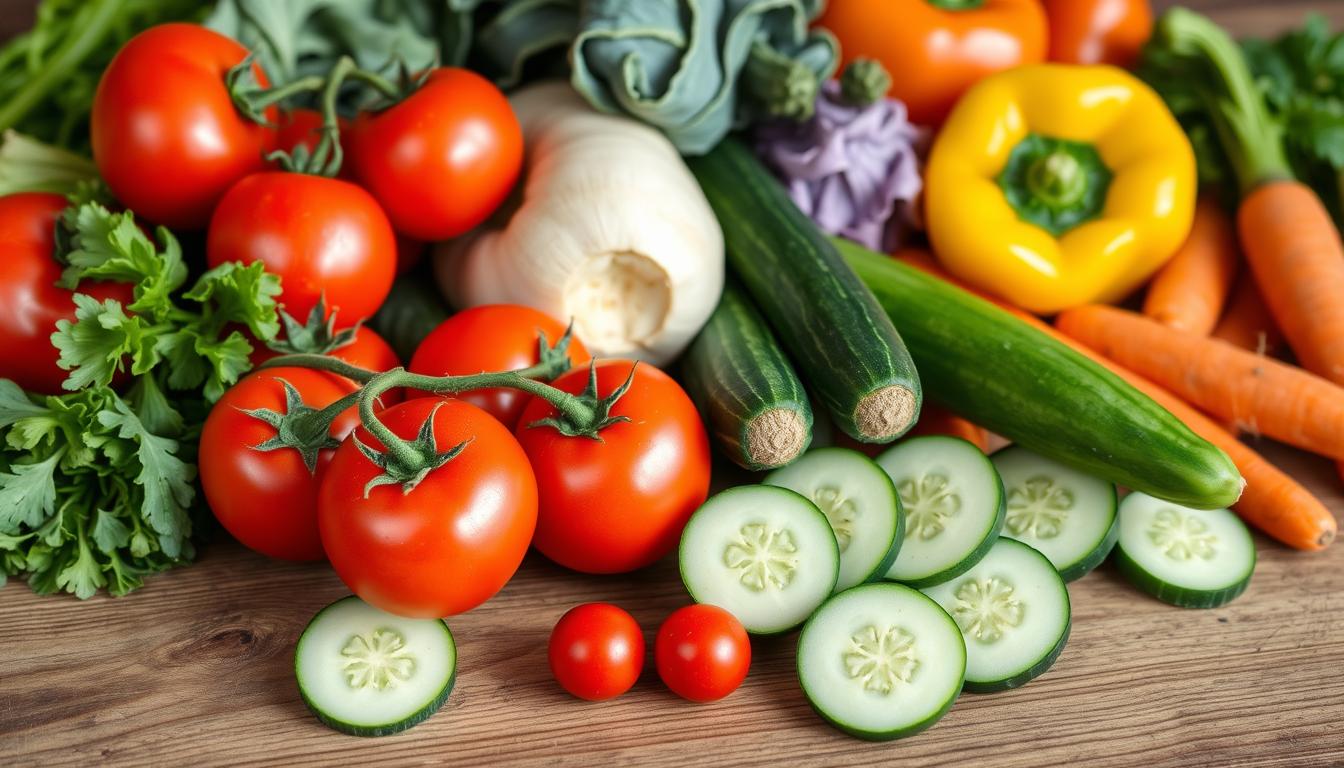 Can dogs eat tomatoes and cucumbers?