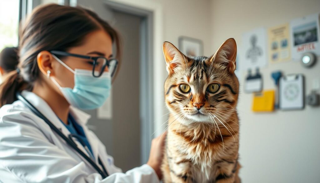 Cat rabies diagnosis