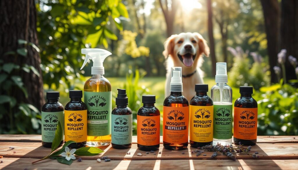 Mosquito repellents for dogs