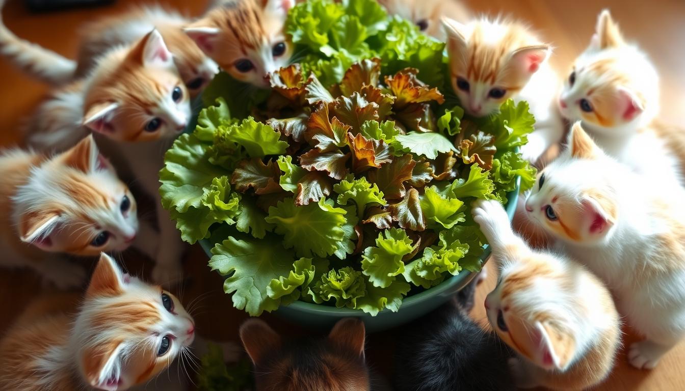 can cats have lettuce