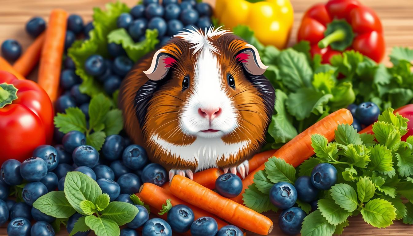 can guinea pigs eat blueberries