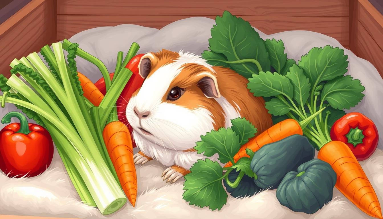 can guinea pigs eat celery