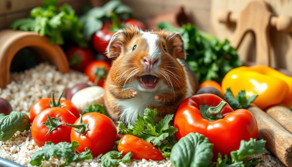 can guinea pigs eat tomatoes