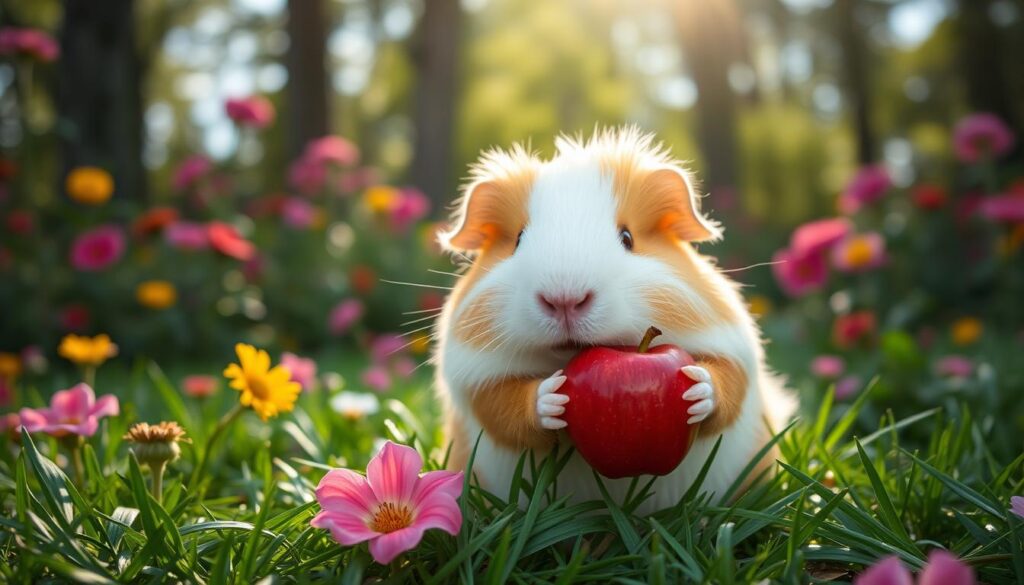 can guinea pigs have apples