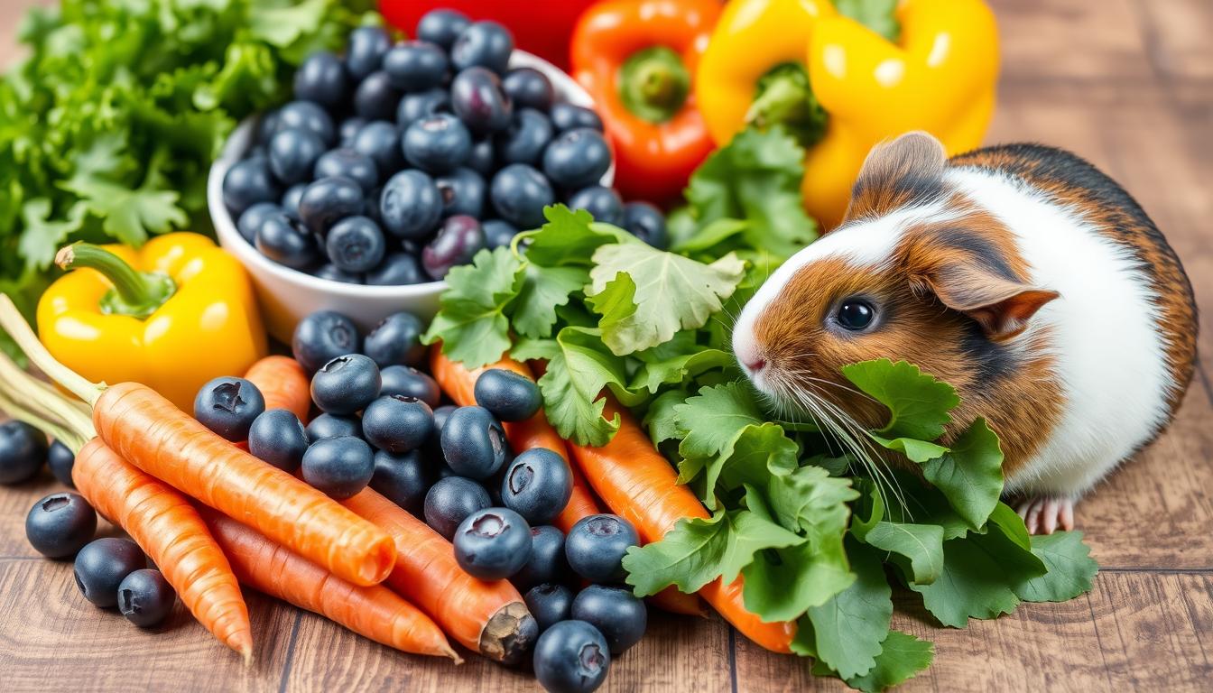 can guinea pigs have blueberries