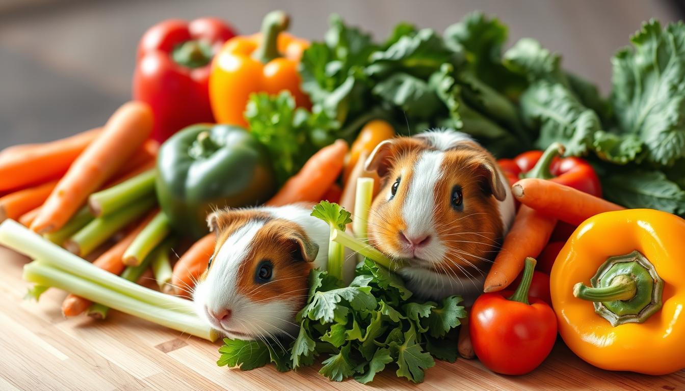 can guinea pigs have celery