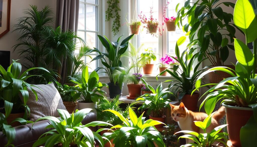 cat-friendly houseplants