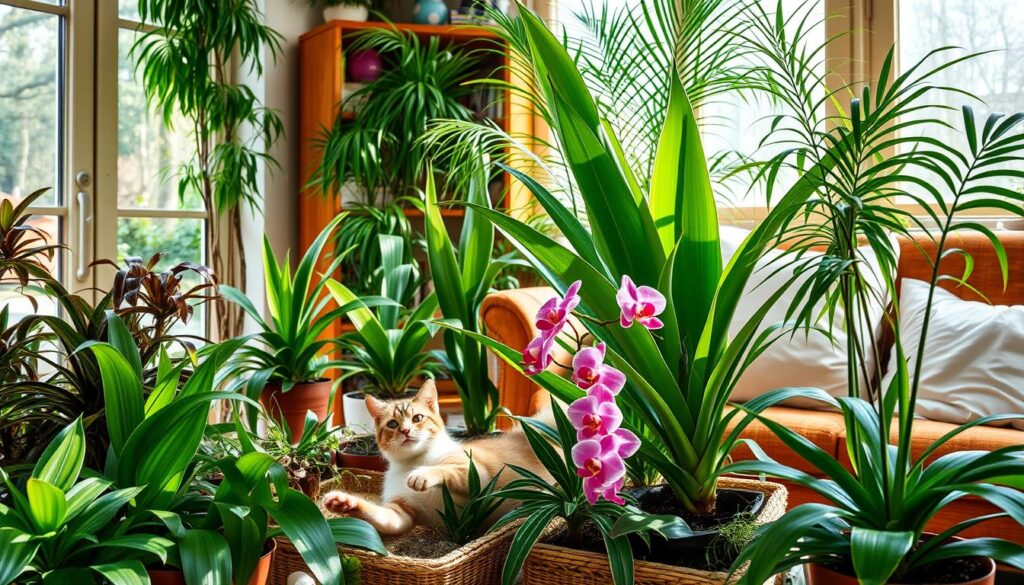 cat-friendly houseplants