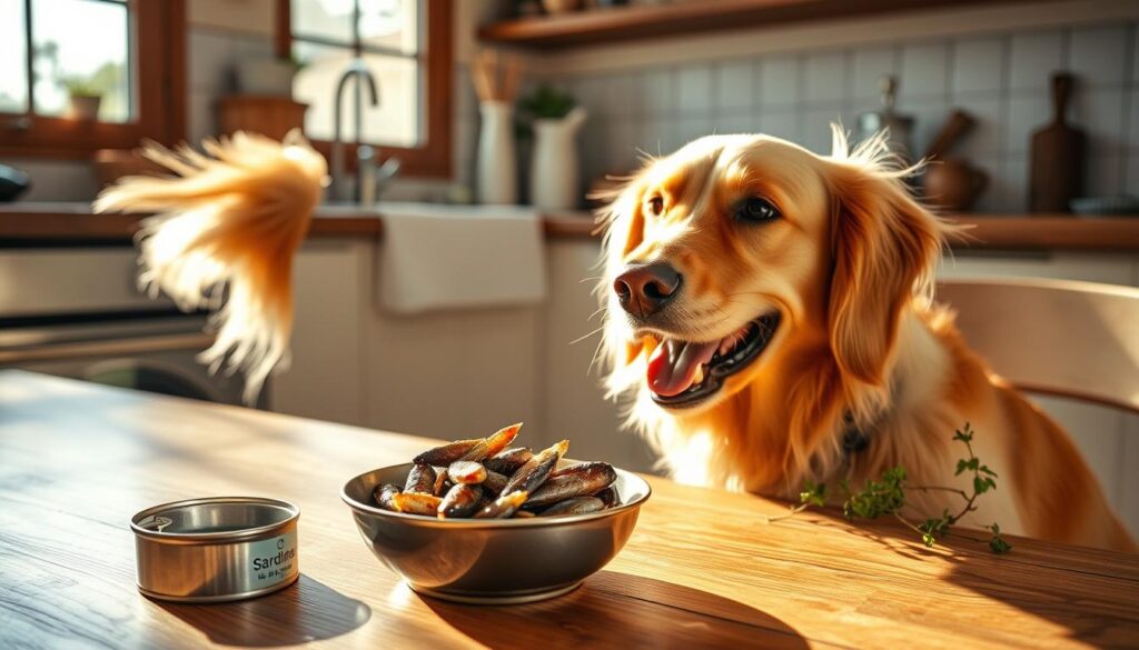 feeding sardines to dogs