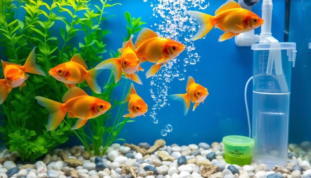 goldfish tank maintenance