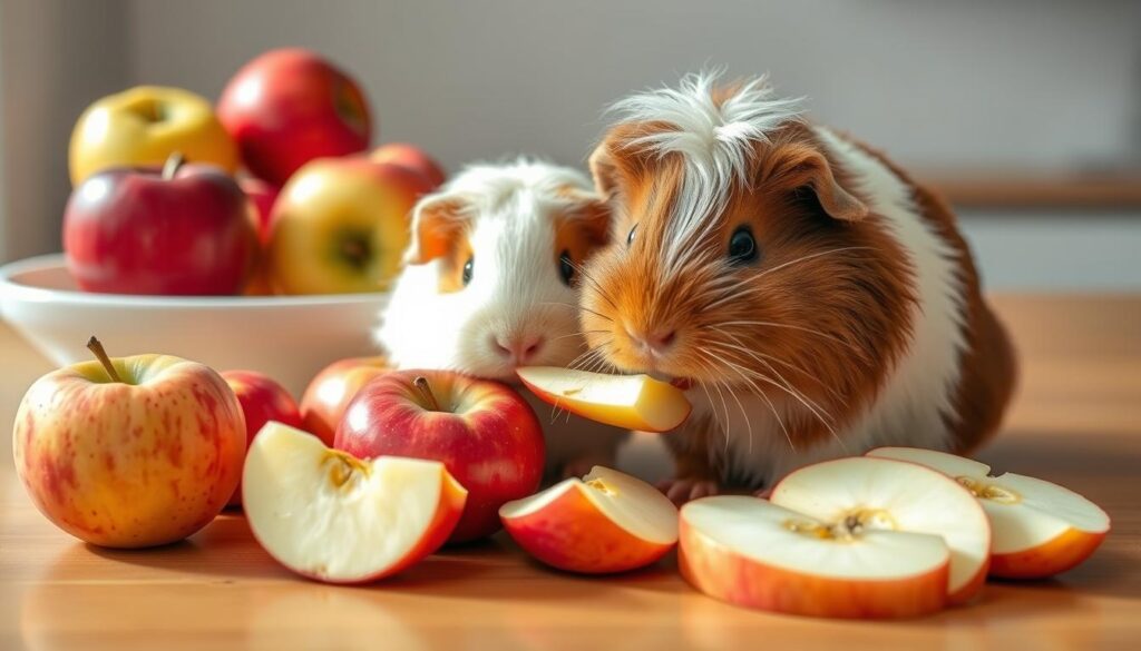 guinea pig apple portions