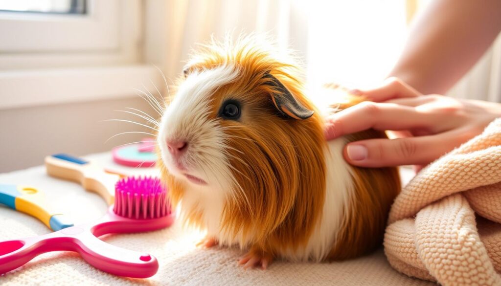 guinea pig grooming