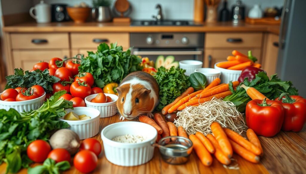 guinea pig meal planning