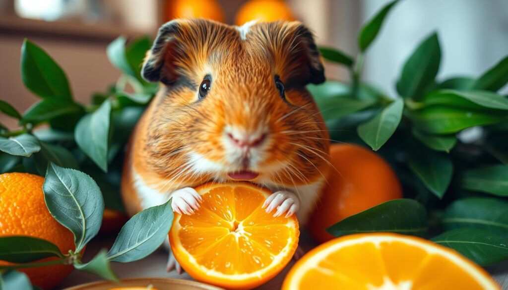 guinea pig orange serving size