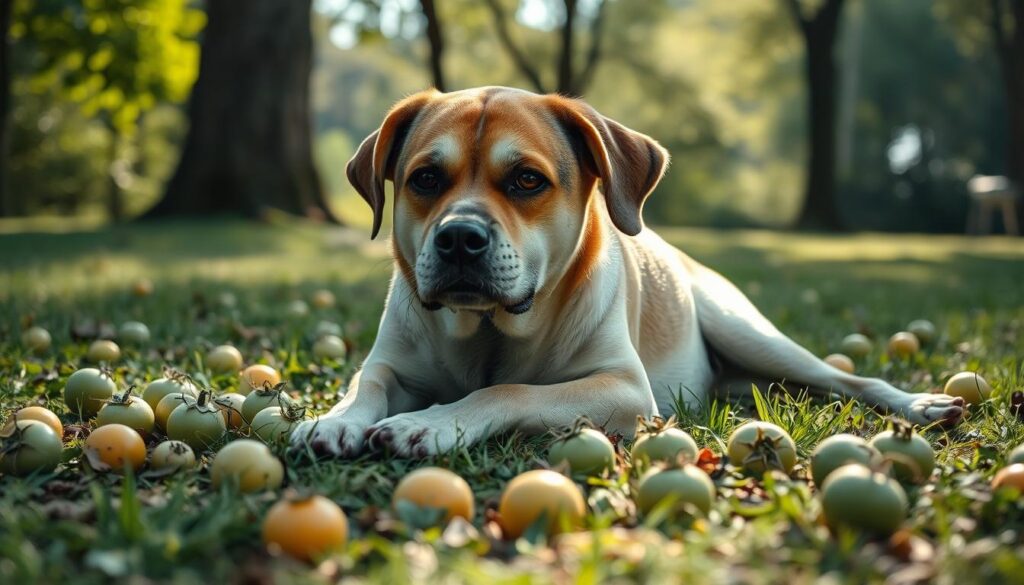 symptoms of tomato poisoning in dogs